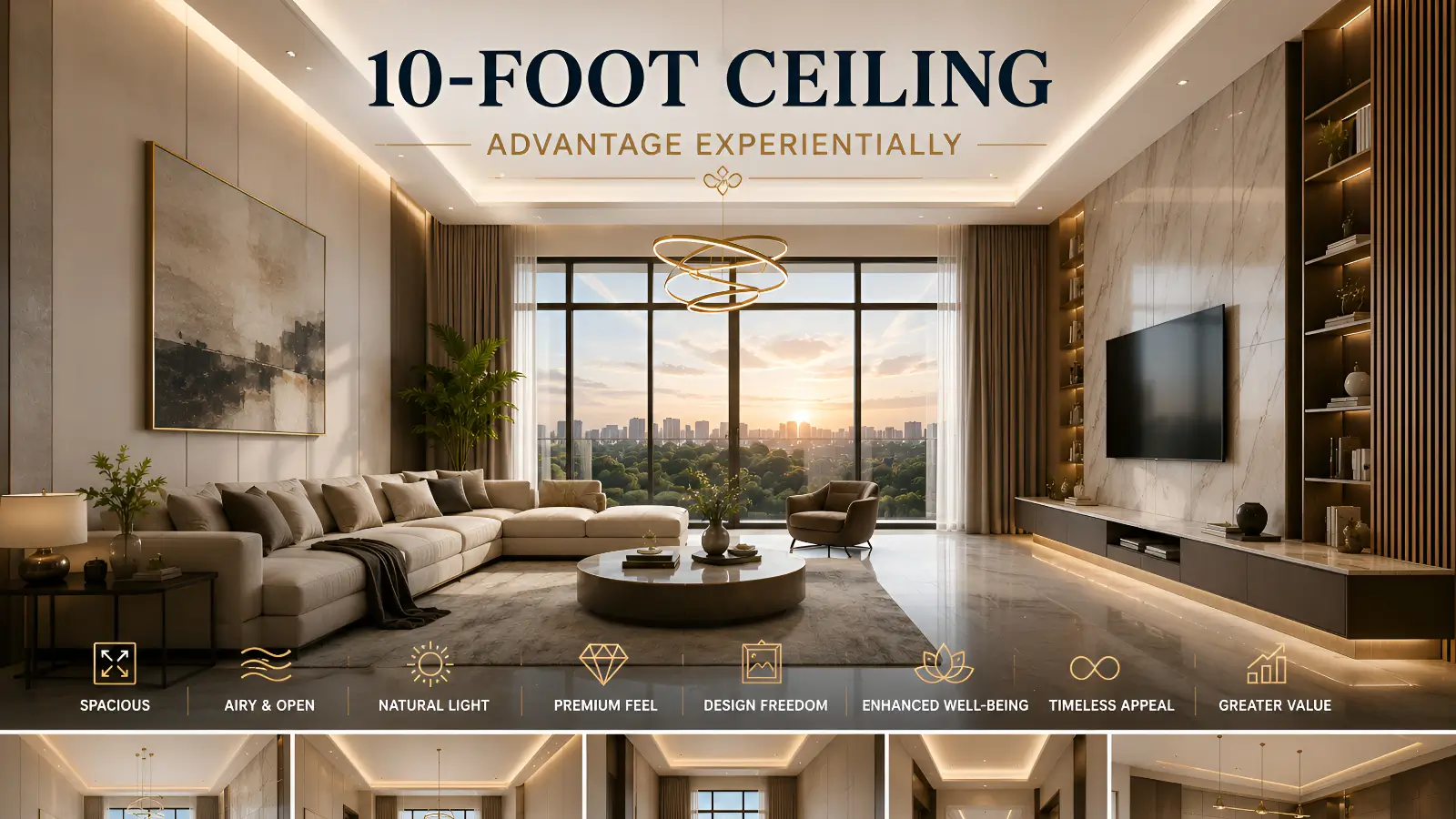 How to Evaluate the 10-Foot Ceiling Advantage Experientially
