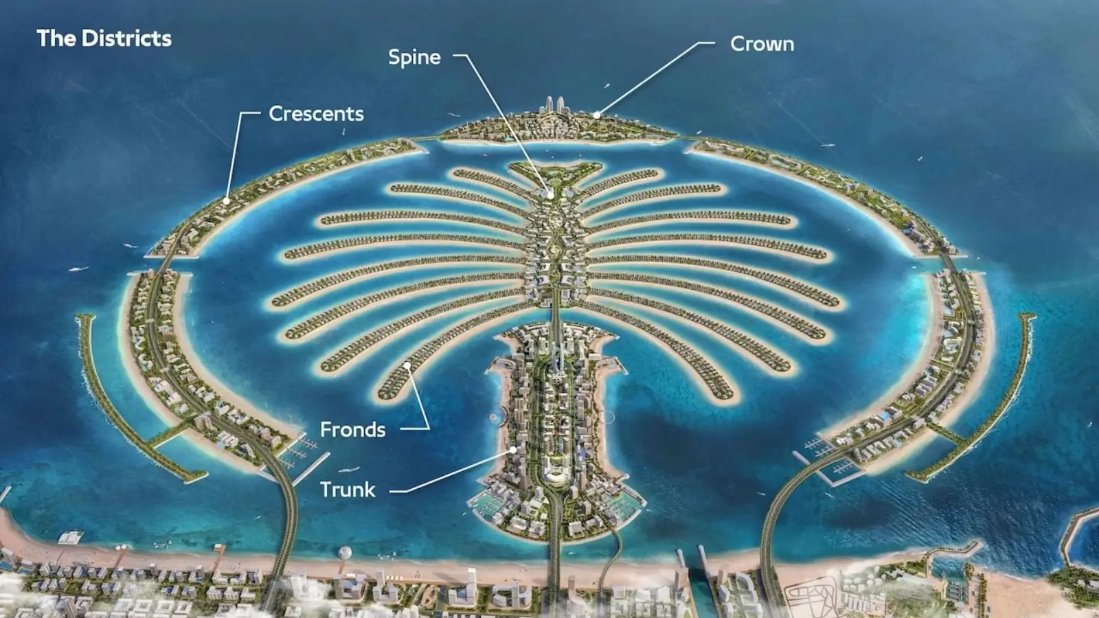 The Palm Jumeirah Master Plan Inspiration at Embassy Knowledge Park