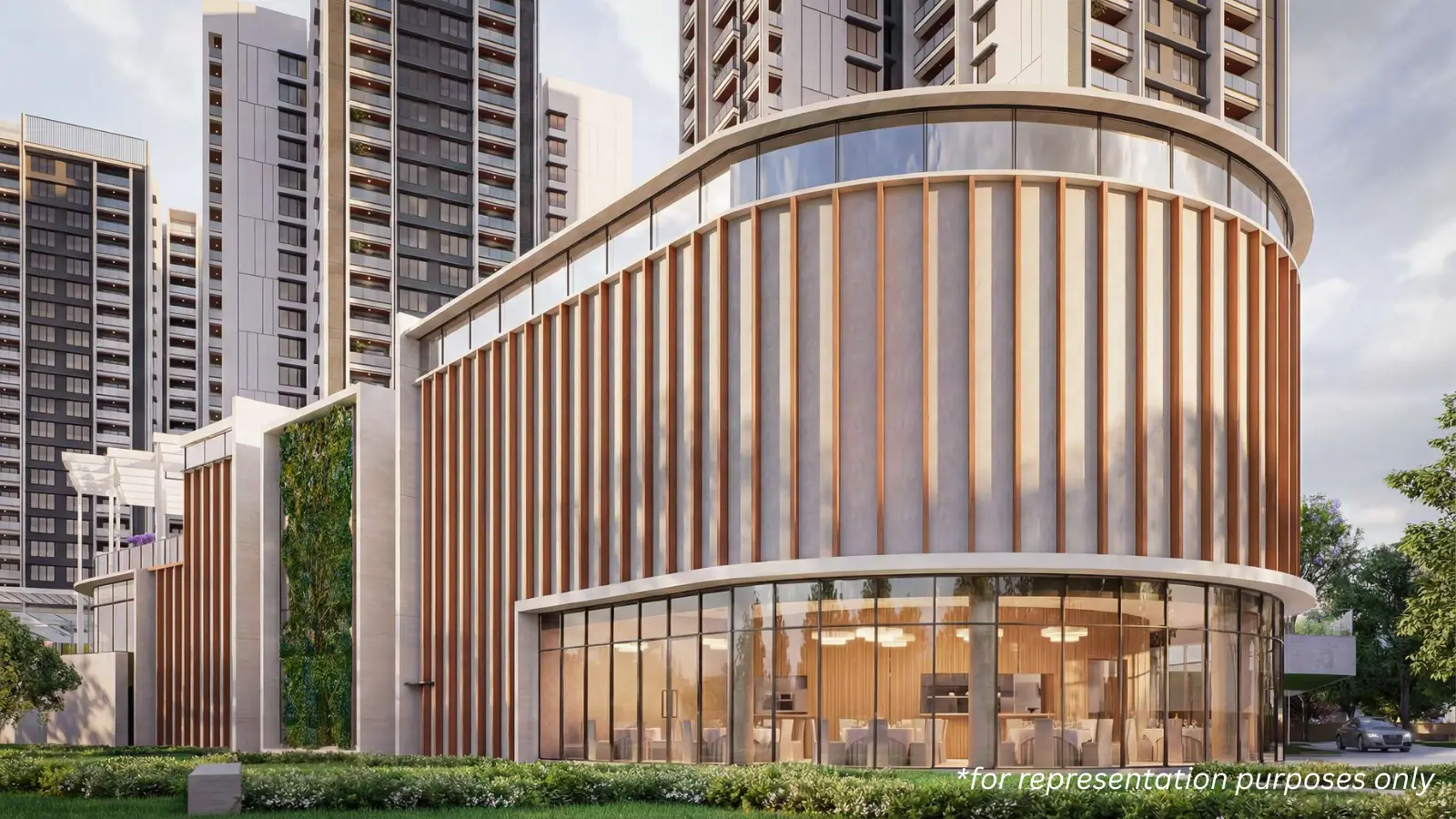 Embassy Sky Terraces Road View