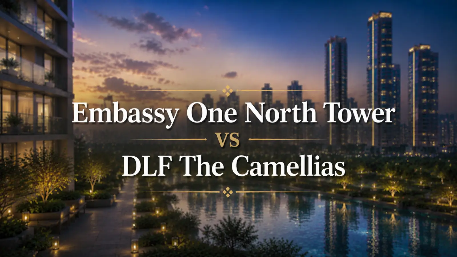 Embassy One North Tower Vs DLF The Camellias