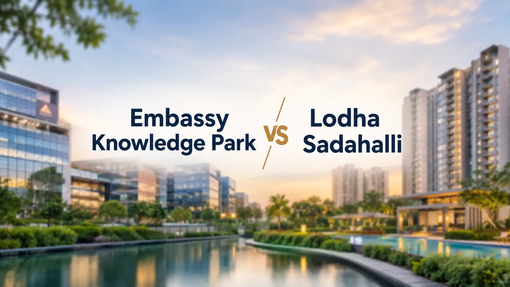 Embassy Knowledge Park vs Lodha Sadahalli