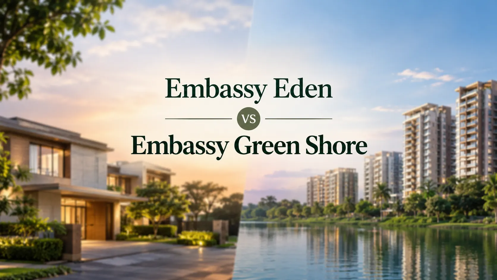 Embassy Eden Vs Green Shore