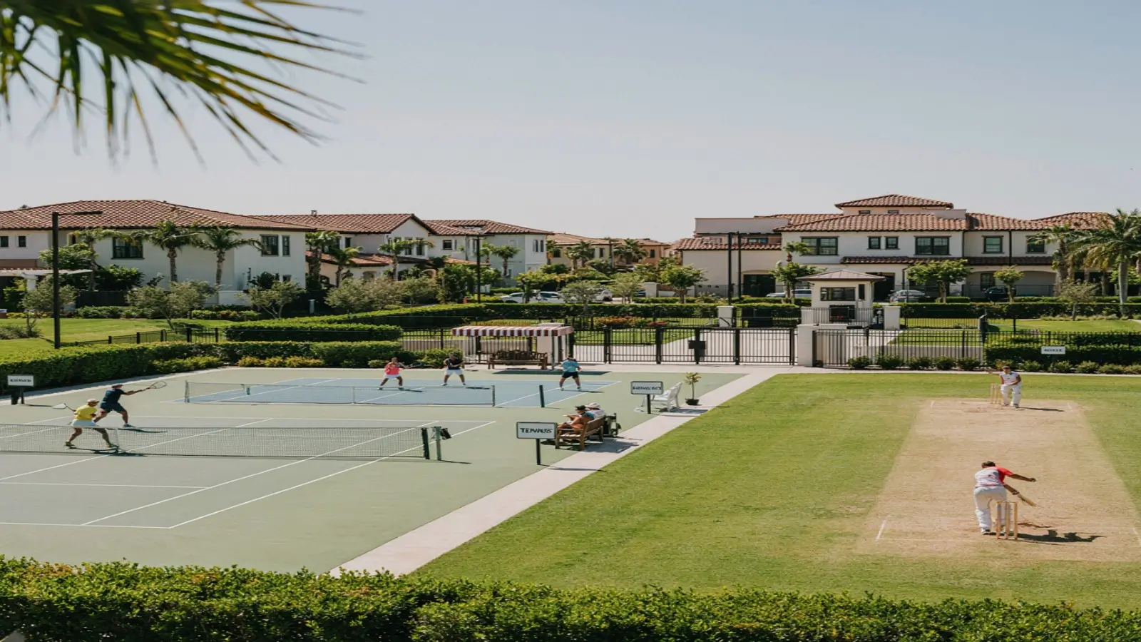 Sport at Home: Tennis, Pickleball and Cricket in Gated Communities