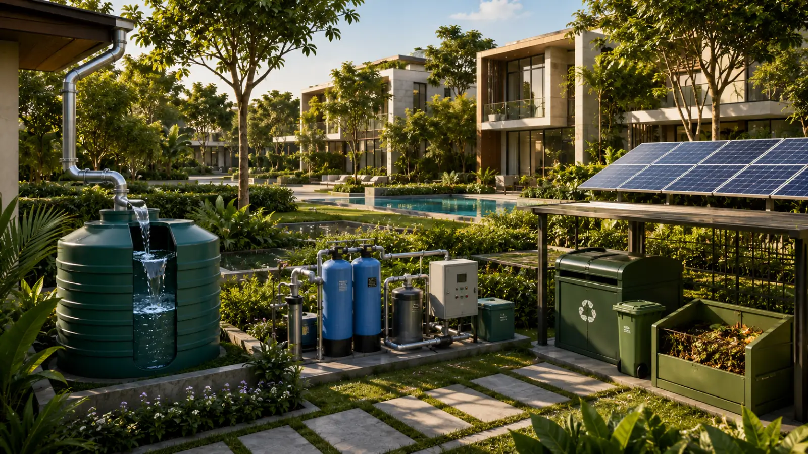 Water And Waste How The Community Handles Its Own