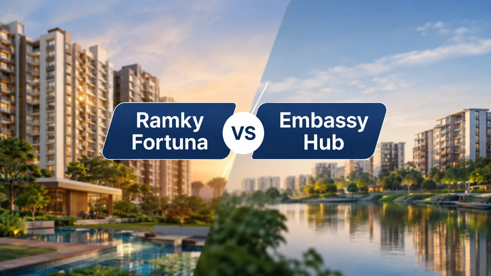 Ramky Fortuna vs Embassy Hub