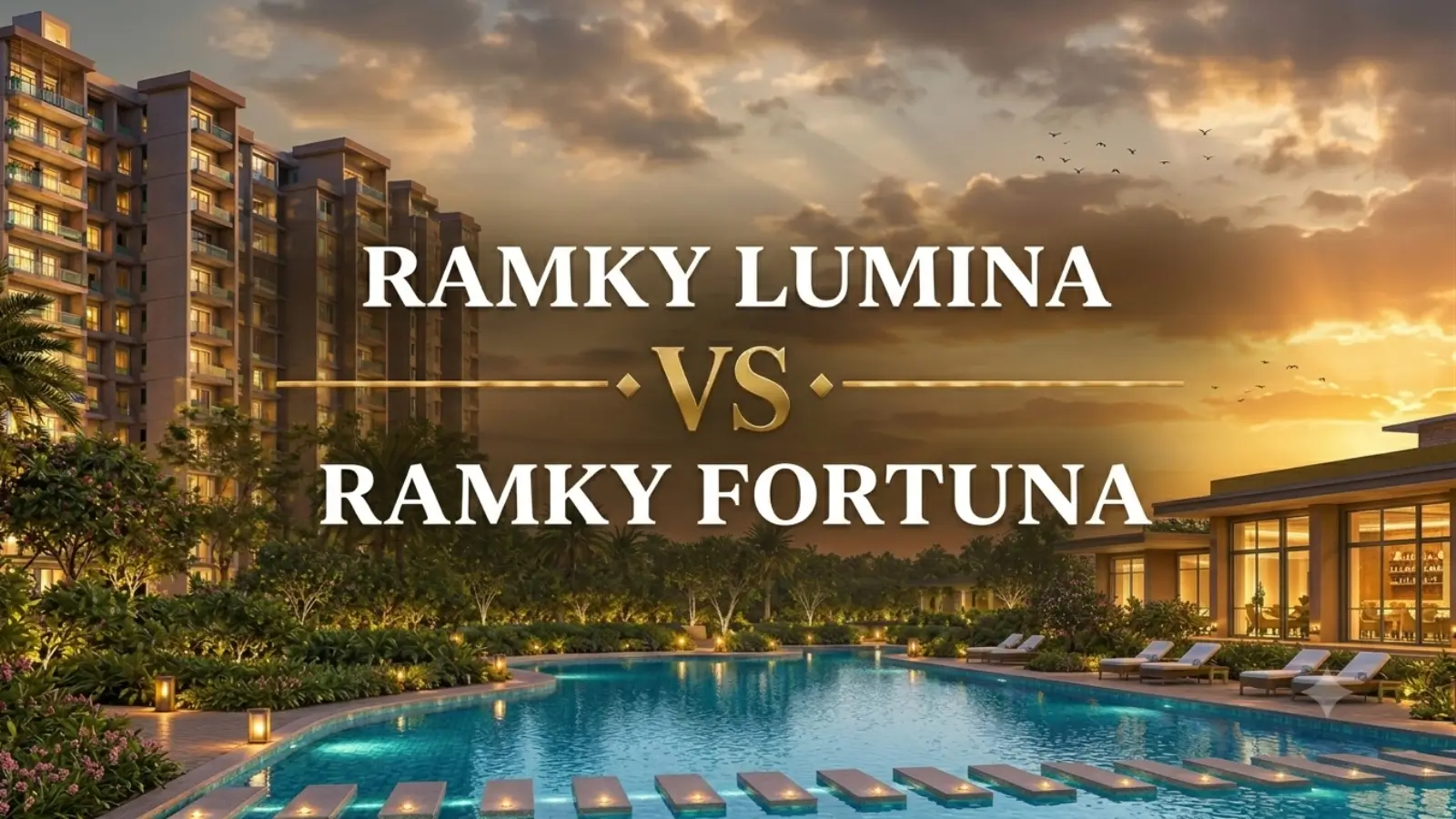 Ramky Lumina vs Ramky Fortuna