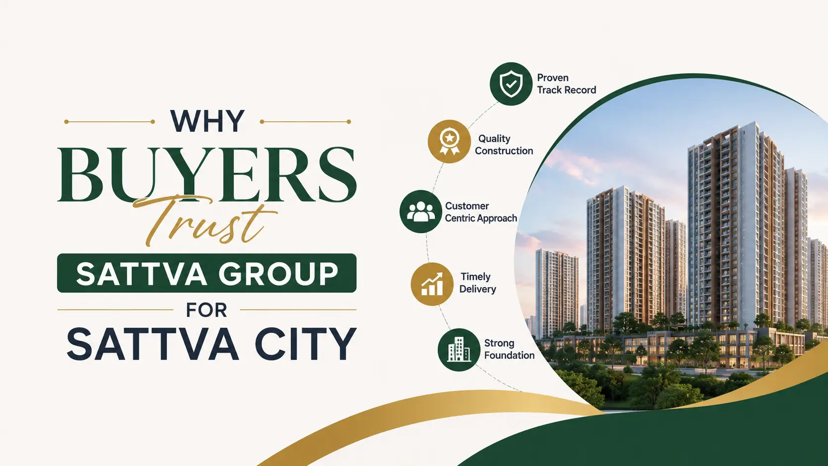 Why Buyers Trust Sattva Group for Sattva City