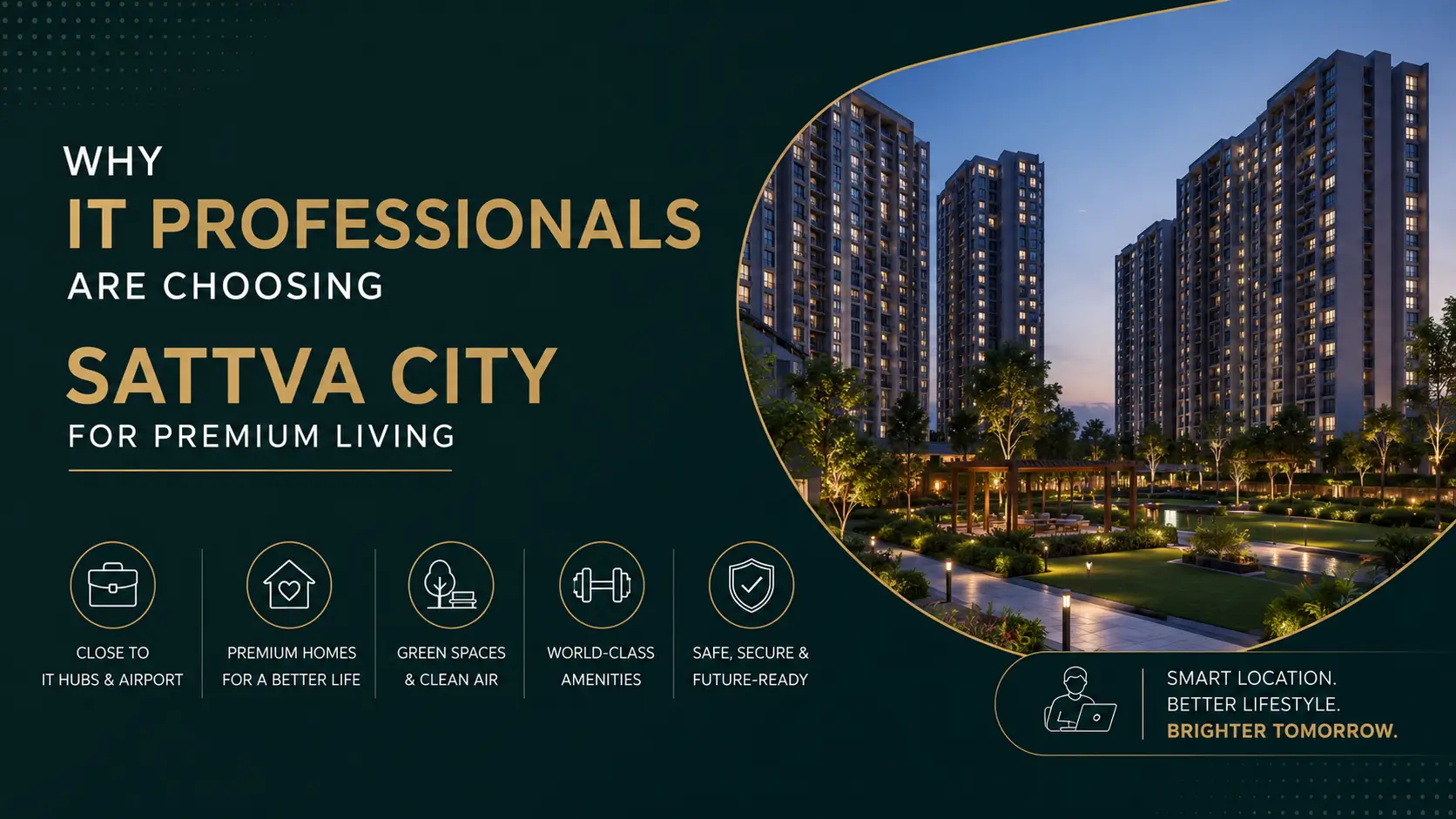 Why IT Professionals Are Choosing Sattva City for Premium Living