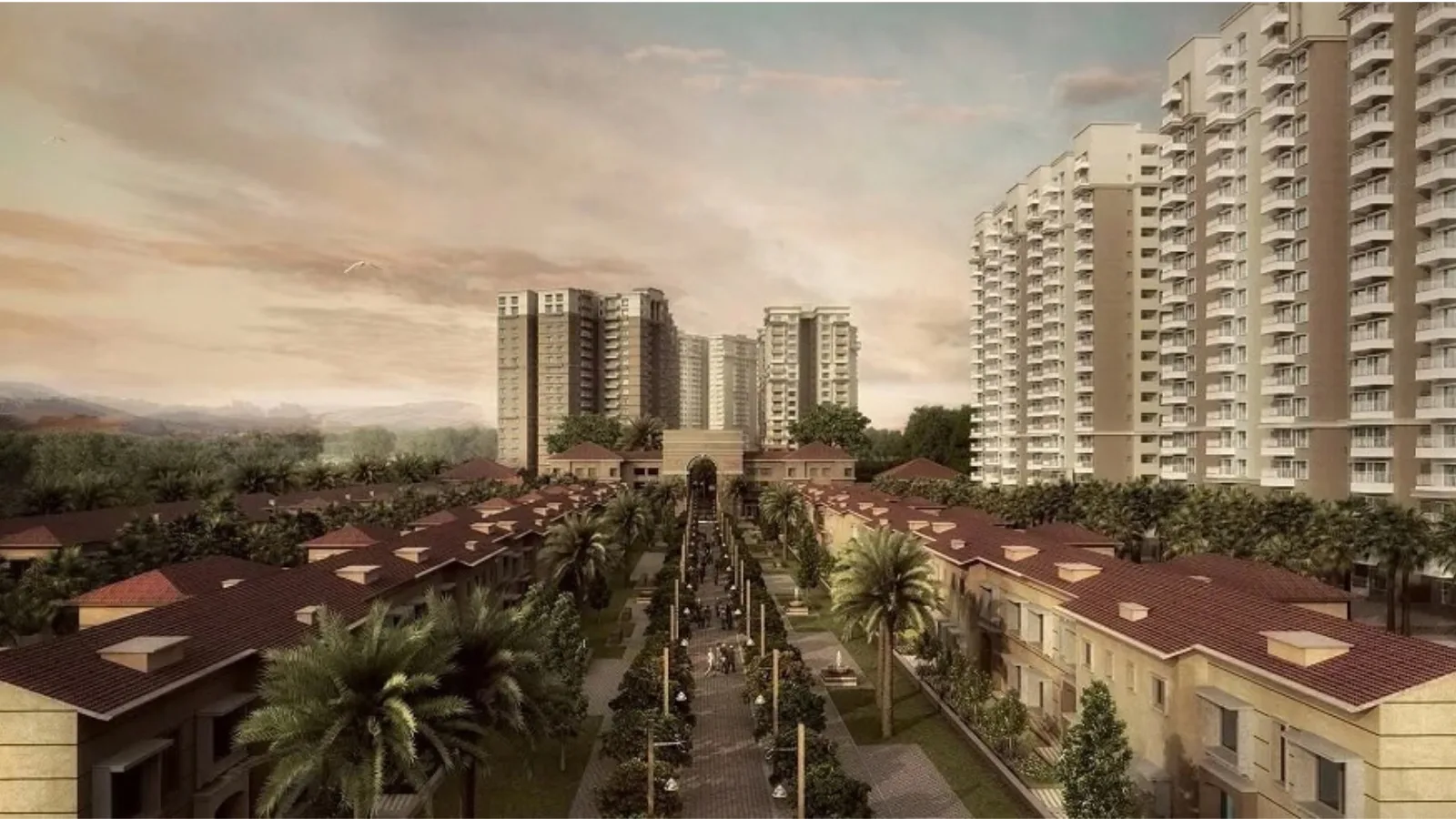 Shoba City Athena Aerial View