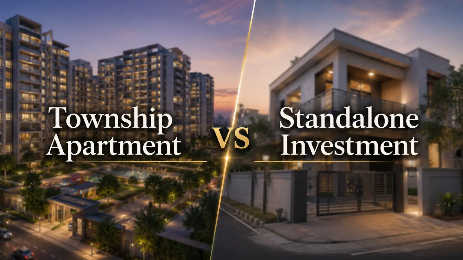 Township Apartment Vs Standalone Project